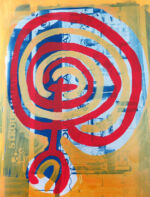 Maze 2 Mixed Media