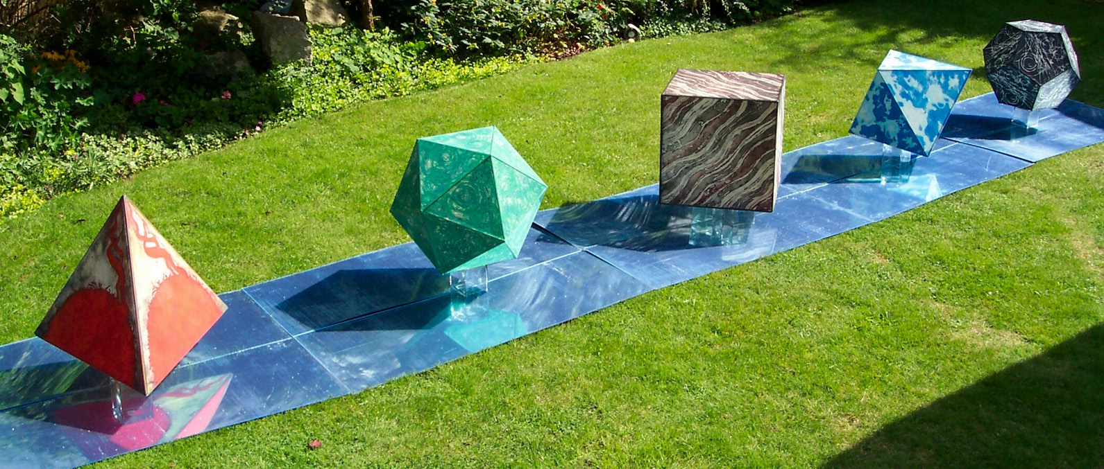 Platonic Solids Installation 2